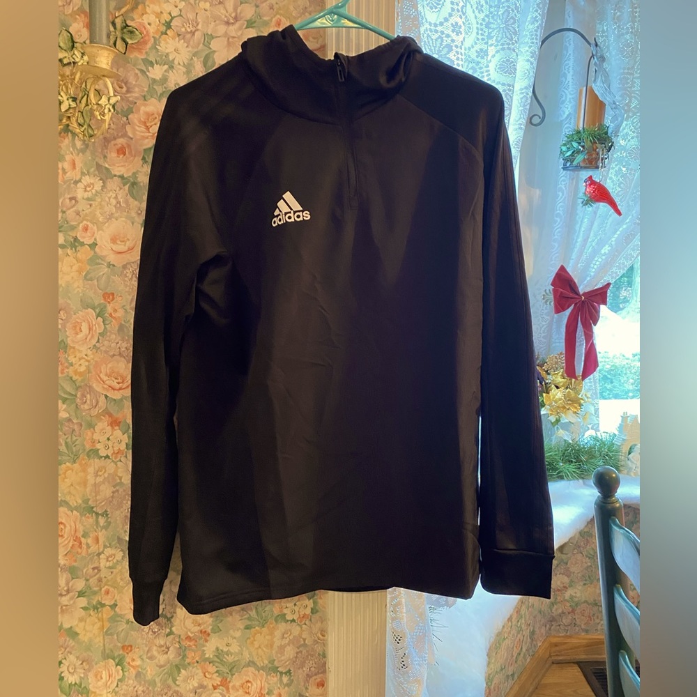 Adidas Black Quarterzip